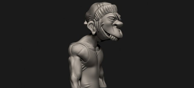 tom 3D Print Model .c4d .max .obj .3ds .fbx .stl .blend 