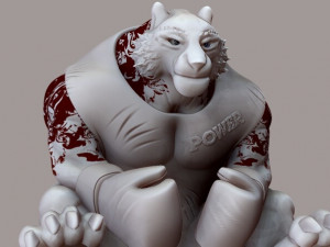 boxing 3D Modell