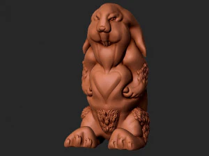 coniglio Modello di stampa 3D