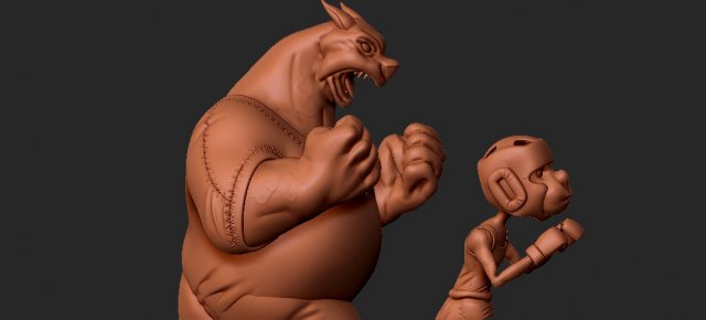 Boxing 3D Modell .c4d .max .obj .3ds .fbx .stl .blend