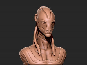 Alien Model 3D