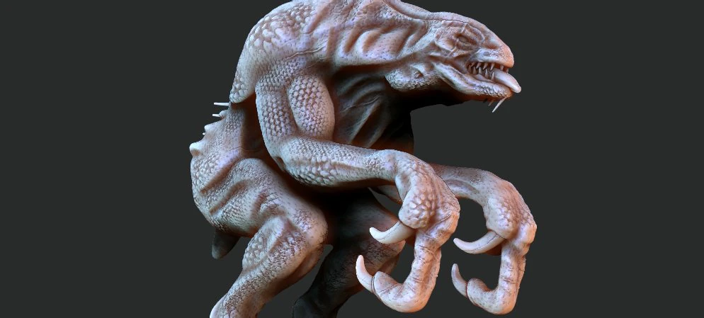 Krull 3D Print Model .c4d .max .obj .3ds .fbx .stl .blend 