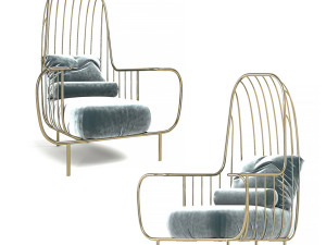 bessa armchair 3D Model