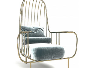 bessa armchair 3D 모델