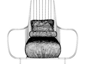 bessa armchair 3D 모델