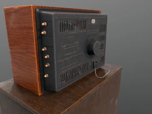 old soviet tv 3D Model
