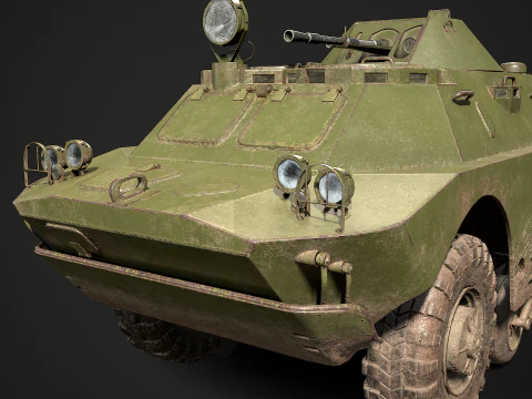 BRDM2 Model 3D