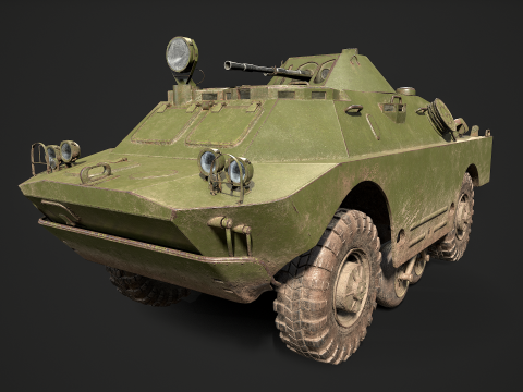 BRDM2 3D 모델