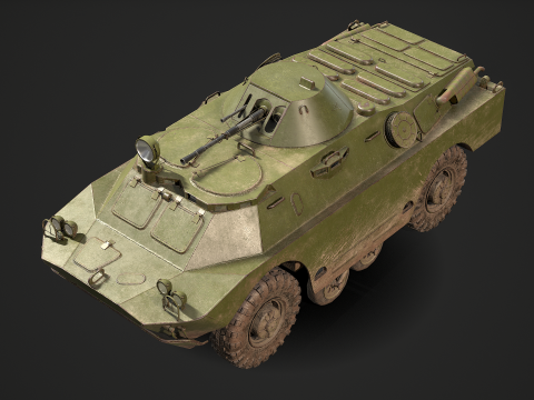 BRDM2 3D 모델
