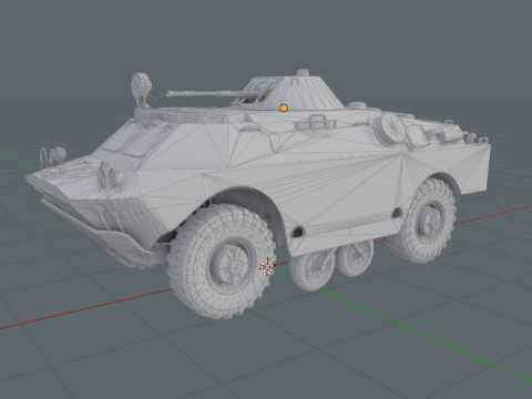 BRDM2 3D 모델