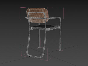 miss ahus chair 3D 模型