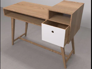byron desk 3D Model