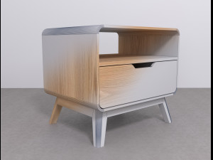 niva lamp table Model 3D