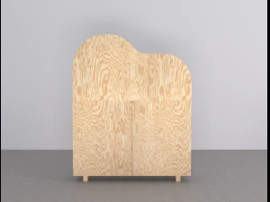 gabinete fh06 - cadeira fh01 Modelo 3D