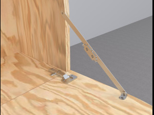 fh06 cabinet - fh01 chair Modello 3D
