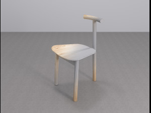 fh06 cabinet - fh01 chair Modello 3D