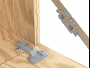 fh06 cabinet - fh01 chair Modello 3D
