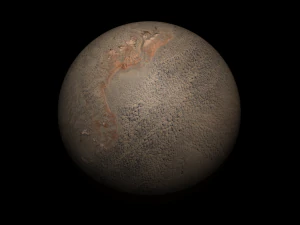 惑星の塵 CG テクスチャ