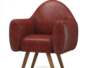 leather sofa Modèle 3D