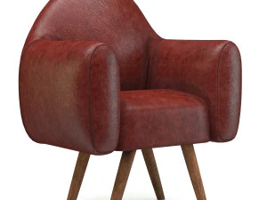 leather sofa 3D Model