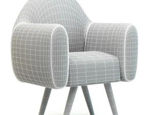 leather sofa 3D Model