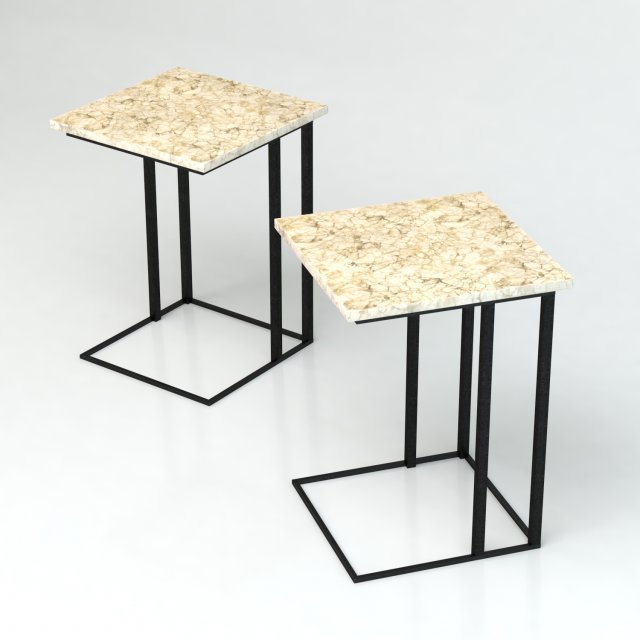 modern table Model 3D .c4d .max .obj .3ds .fbx .stl .blend 