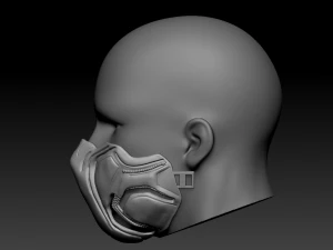 quarantine - cosplay mask black panther 3D Print Model