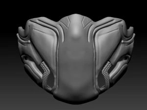 quarantine - cosplay mask black panther 3D Print Model