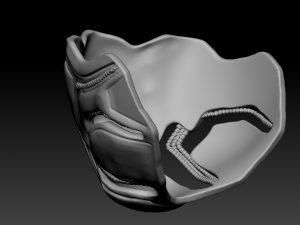 quarantine - cosplay mask black panther 3D Baskı Modeli