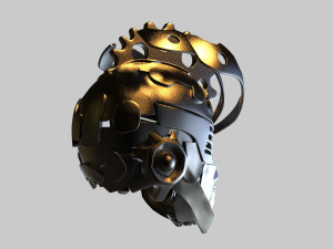 cyber punk helmet 3D Принт Модель