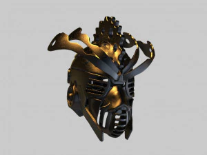 cyber punk helmet 3D Print Model