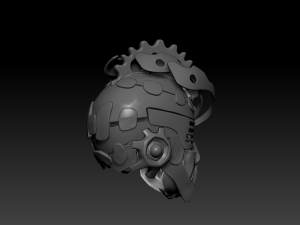 cyber punk helmet 3D Принт Модель