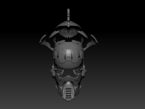 cyber punk helmet 3D Принт Модель