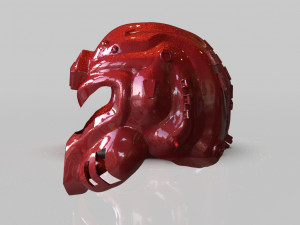 sci fi soldier helmet Modèles 3D en vedette