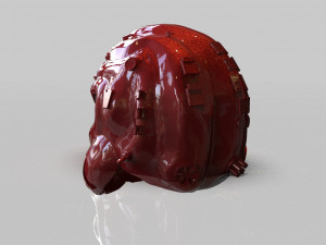sci fi soldier helmet Modèles 3D en vedette