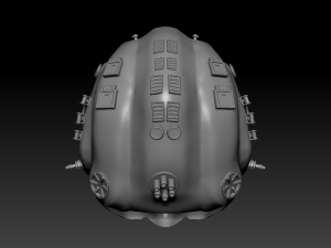 sci fi soldier helmet Modèles 3D en vedette