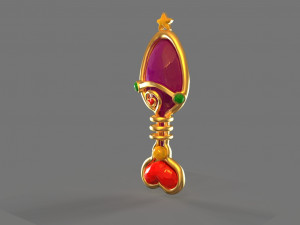 fantasy hair brush toy 3D Print Model
