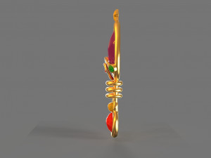 fantasy hair brush toy 3D Print Model