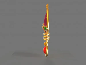 mainan sikat rambut fantasi Model Cetak 3D