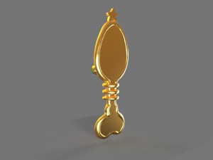 fantasy hair brush toy 3D Print Model