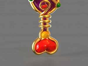 mainan sikat rambut fantasi Model Cetak 3D