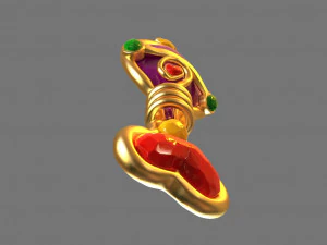 mainan sikat rambut fantasi Model Cetak 3D