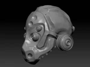 tactical sci fi helmet 3D Print Model
