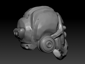 tactical sci fi helmet 3D Принт Модель