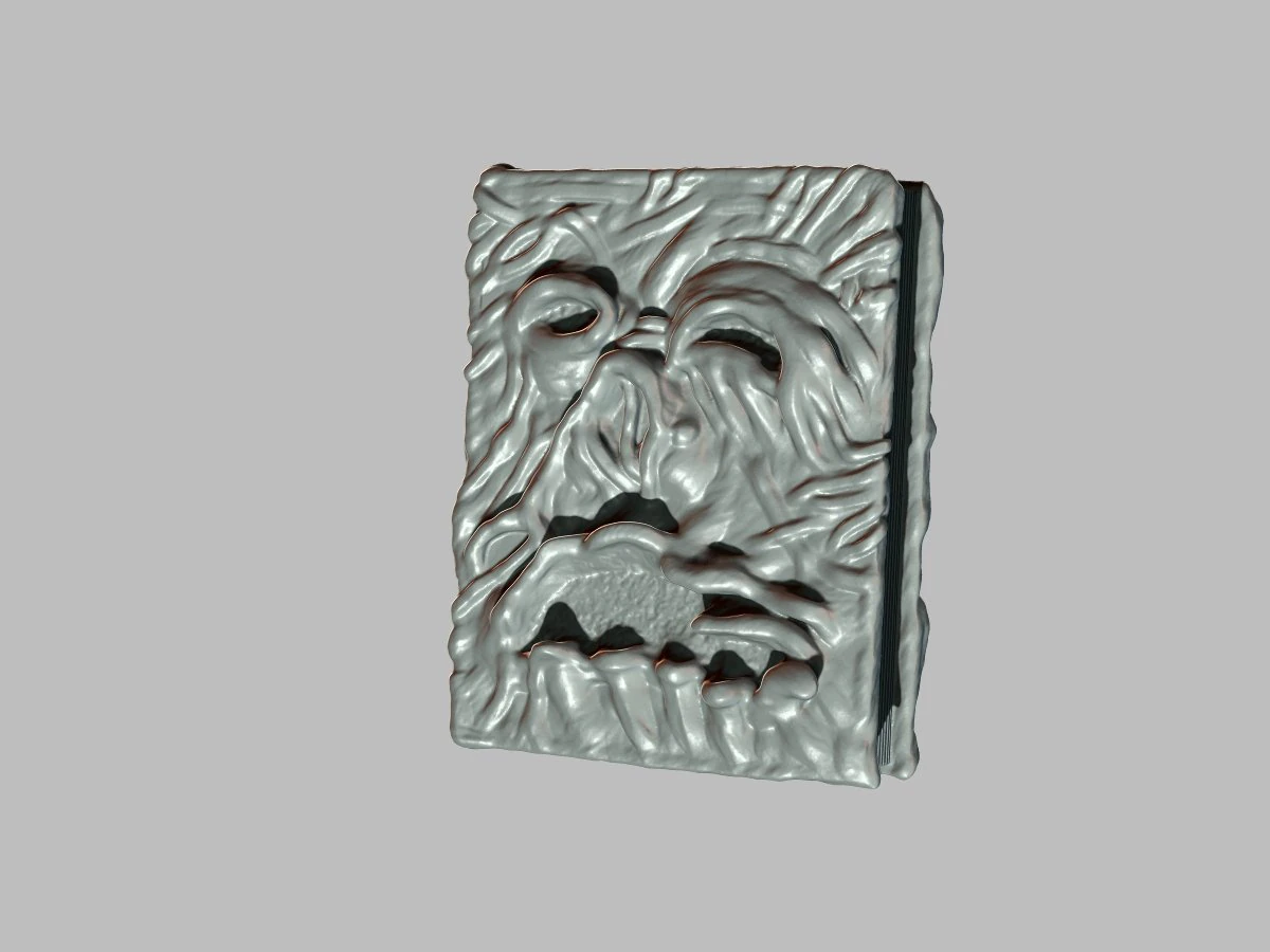 necronomicon evil dead collectible 3D Print Model .c4d .max .obj .3ds .fbx .stl .blend 