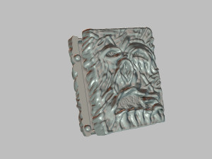 necronomicon evil dead collectible Modèles 3D en vedette