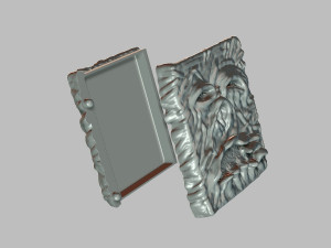 necronomicon evil dead collectible Modèles 3D en vedette