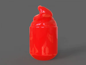 evcil hayvan etiketi ve evcil hayvan takı kombinasyonu 3D Baskı Modeli