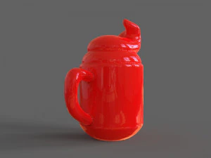 evcil hayvan etiketi ve evcil hayvan takı kombinasyonu 3D Baskı Modeli