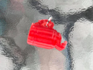 evcil hayvan etiketi ve evcil hayvan takı kombinasyonu 3D Baskı Modeli